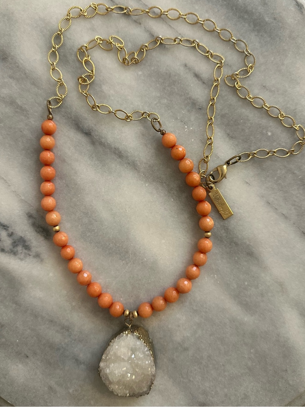 WhitleyU Jewel Pendant Necklace